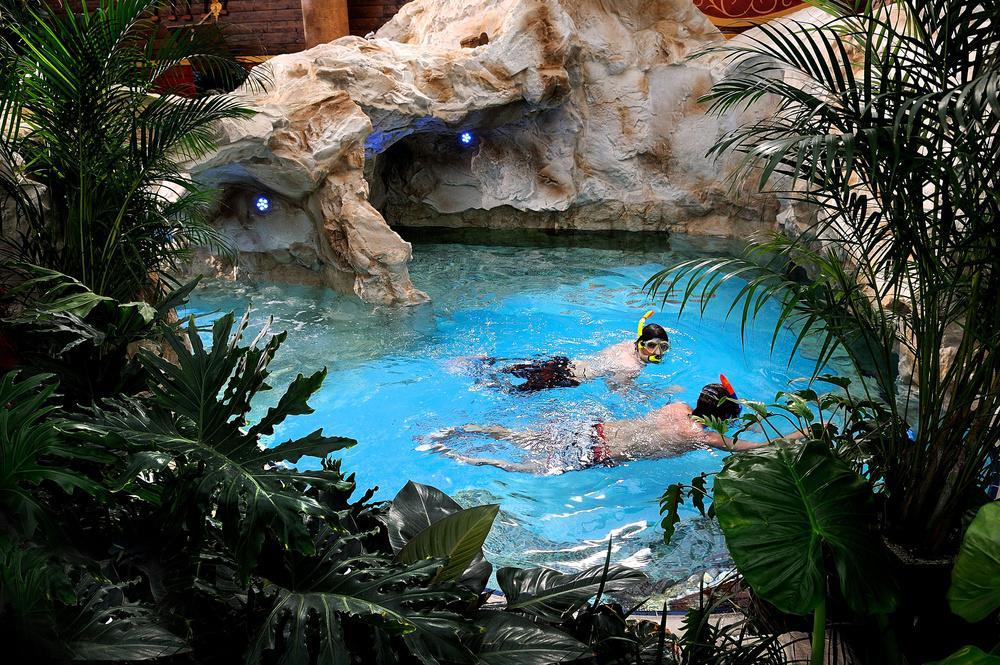 Tatralandia Romantická Záhrada Chata 345 Malatiny Bagian luar foto
